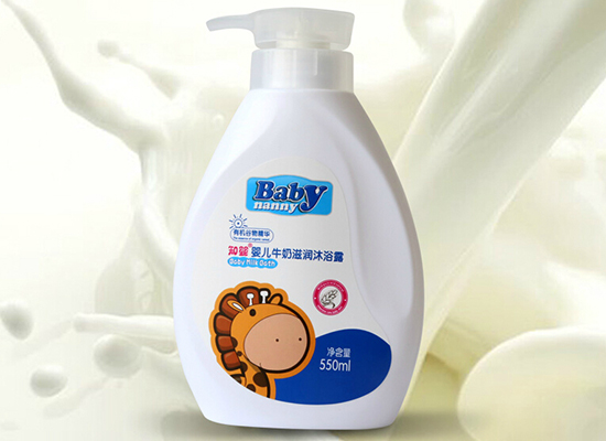 知嬰嬰兒牛奶滋潤(rùn)沐浴露