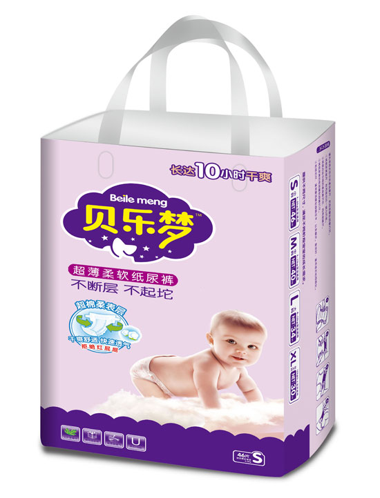 貝樂(lè)夢(mèng)超薄柔軟紙尿褲S碼