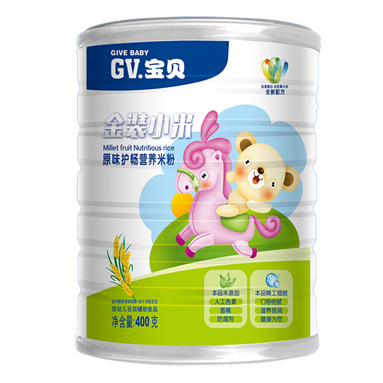 GV寶貝金裝小米原味護暢營養(yǎng)米粉