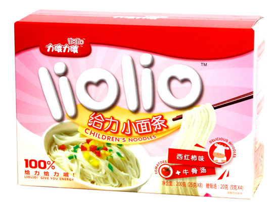 力哦力哦給力小面片西紅柿味