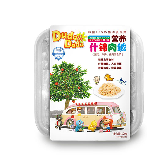 嘟噠營養(yǎng)什錦肉絨