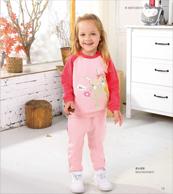 棉果果秋季秘密花園系列套頭套裝
