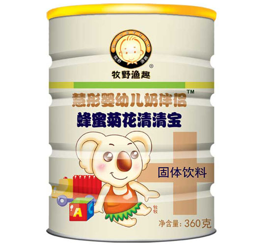 牧野漁趣蜂蜜菊花清清寶