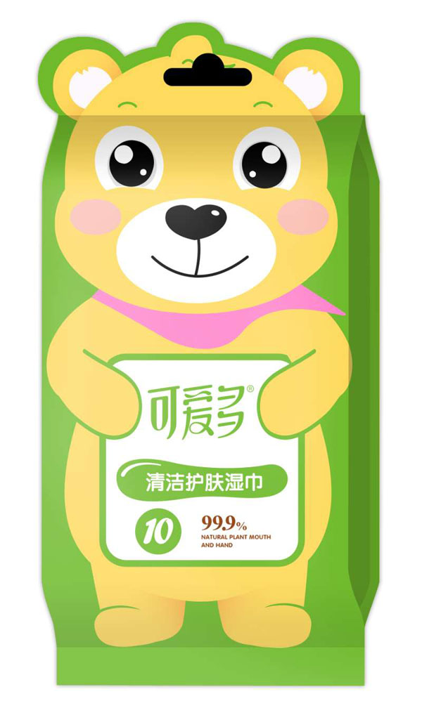 可愛(ài)多嬰兒清潔護(hù)膚濕巾