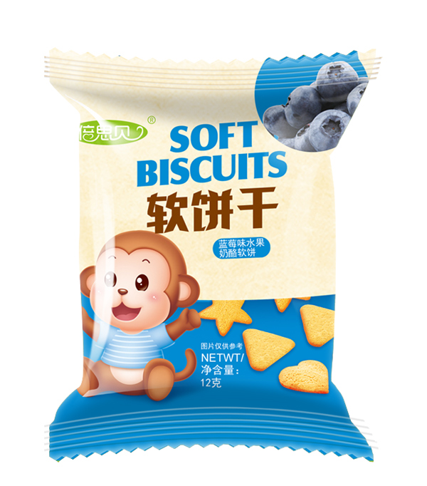 倍思貝藍(lán)莓味水果奶酪軟餅干12克