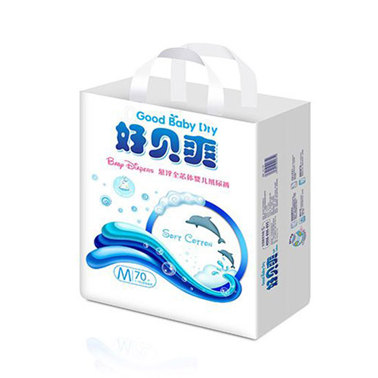 好貝爽懸浮全芯體嬰兒紙尿褲M碼70片