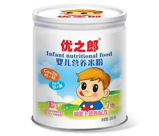 優(yōu)之郎嬰兒營養(yǎng)米粉500罐