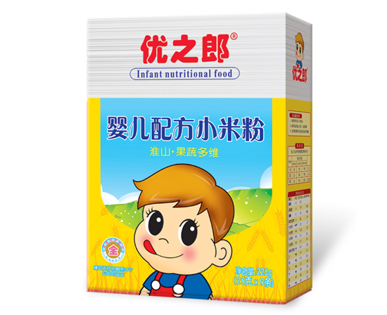 優(yōu)之郎嬰兒配方小米粉225盒