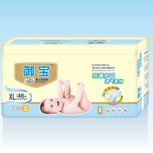 御寶金裝特薄多吸紙尿褲XL46