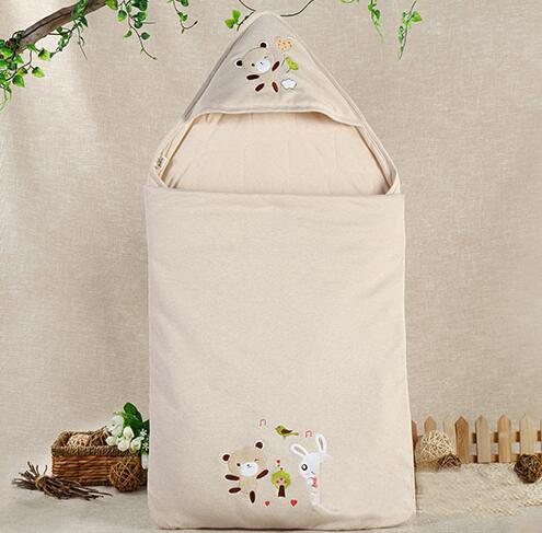 蓓琪兔嬰兒服飾2015秋冬新品夾棉系列信封領(lǐng)睡袋0