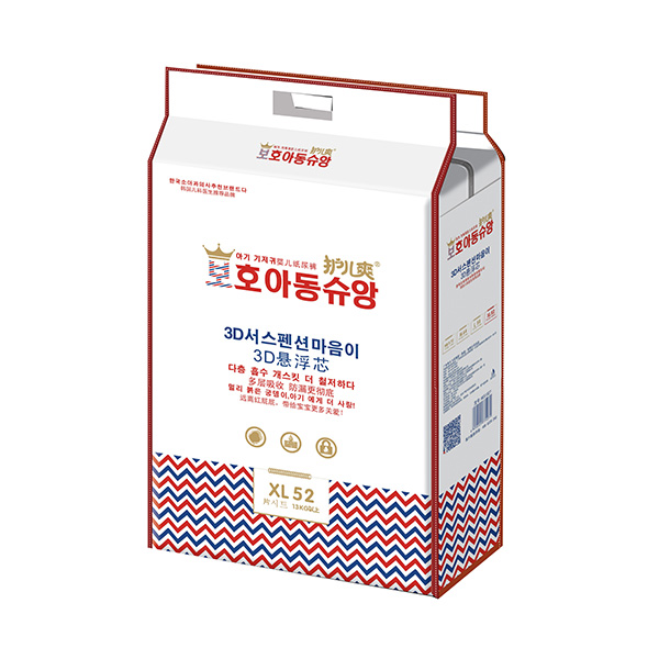 護兒爽3D懸浮芯紙尿褲(大包)XL52片