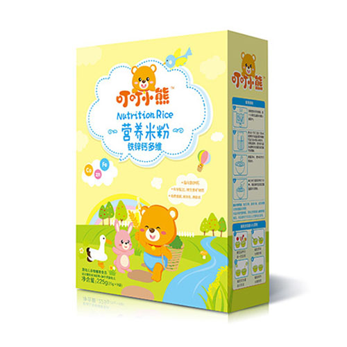 叮叮小熊營(yíng)養(yǎng)米粉盒裝-鐵鋅鈣多維