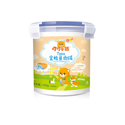 叮叮小熊肉絨-金槍魚