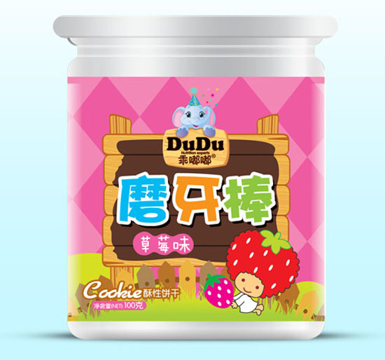 乖嘟嘟磨牙棒(草莓味)