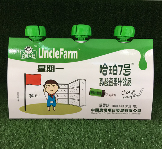 農場大叔蘋果味乳酸菌果汁飲品