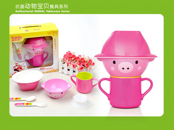 菌怕怕動物套裝系列-小豬