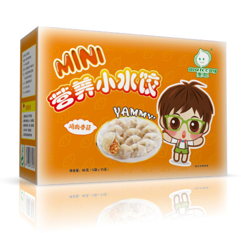 麥聰營(yíng)養(yǎng)小水餃雞肉香菇1