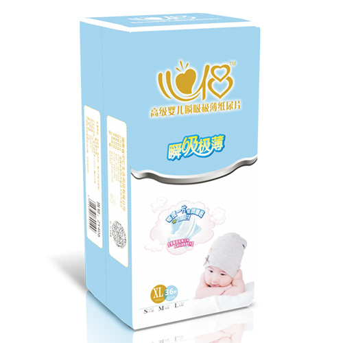 心侶瞬吸極薄嬰兒紙尿片XL36片