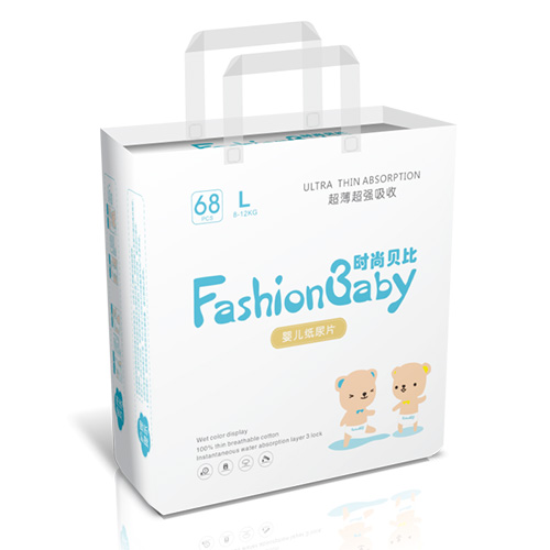 時(shí)尚貝比嬰兒紙尿片L68片