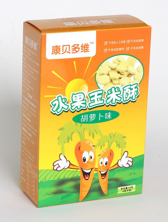 康貝多維胡蘿卜味水果玉米酥