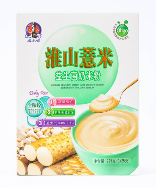 威爾頓225G淮山薏米益生菌奶米粉