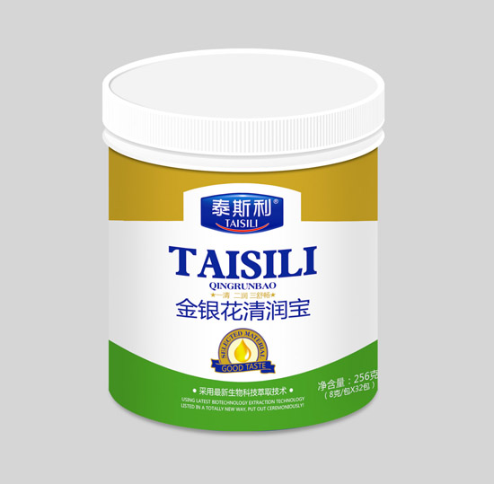 泰斯利金銀花清潤(rùn)寶桶裝