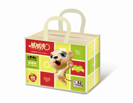 威威虎酷薄爽紙尿片XL碼52片