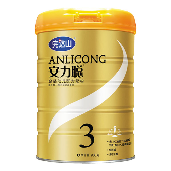 完達(dá)山安力聰金裝幼兒配方奶粉(3段)
