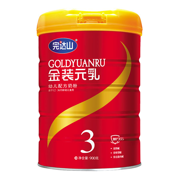 完達(dá)山金裝元乳金裝嬰兒配方奶粉(3段)
