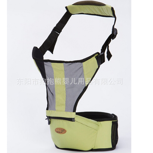 背背親夏季透氣嬰兒?jiǎn)窝侍枪G