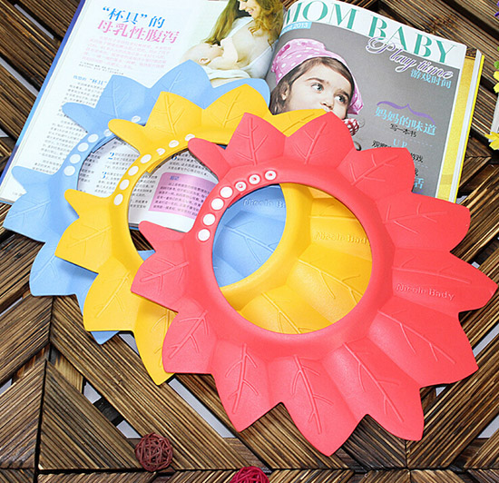 加厚兒童洗頭帽