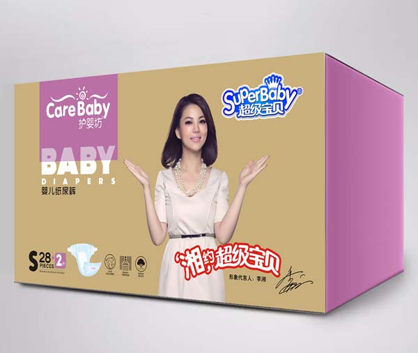 護嬰坊超級寶貝紙尿褲中盒S28+2片