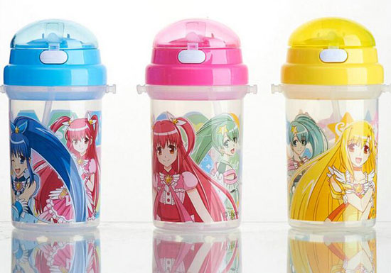 巴拉拉小魔仙創(chuàng)意塑料兒童水壺