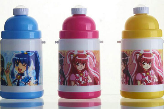 巴拉拉小魔仙兒童塑料水壺