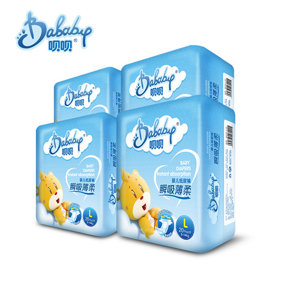 唄唄瞬吸薄柔紙尿褲L