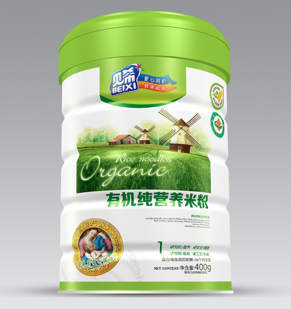 貝希純營養(yǎng)有機米粉-聽