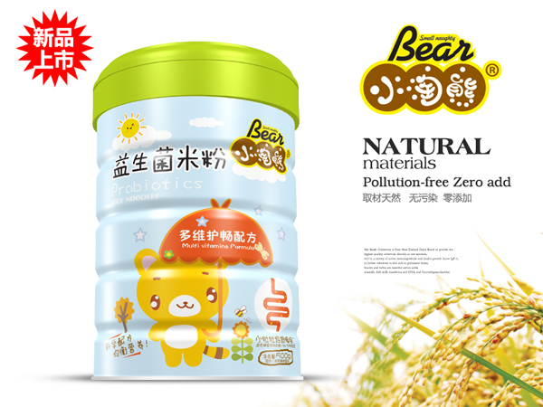 小淘熊多維護(hù)暢益生菌米粉