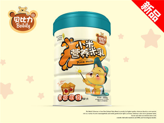 貝比力小米營(yíng)養(yǎng)米乳果蔬多維配方聽裝