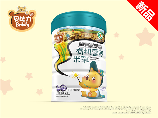 貝比力原味無(wú)蔗糖有機(jī)營(yíng)養(yǎng)米乳聽裝