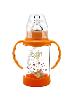 愛貝爾晶鉆防爆玻璃小奶瓶120ML