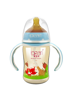 愛貝爾納米銀彩印全自動奶瓶180ML