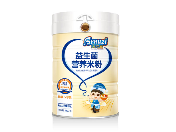 貝努滋益生菌米粉胡蘿卜蘋(píng)果配方