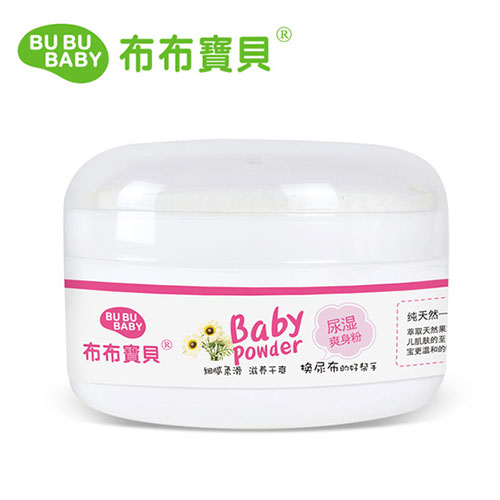 布布寶貝嬰兒尿濕爽身粉120G