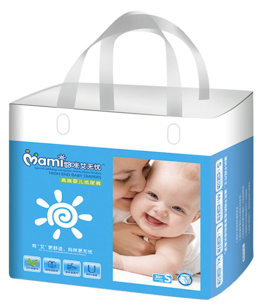 媽咪艾無憂紙尿褲S碼30片