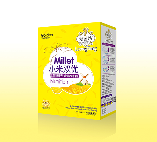 愛茵坊五谷燕麥益暢營養(yǎng)小米雙優(yōu)米粉盒裝