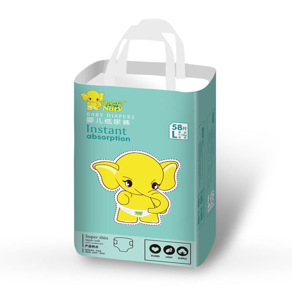 俏儷象嬰兒紙尿褲L碼58片