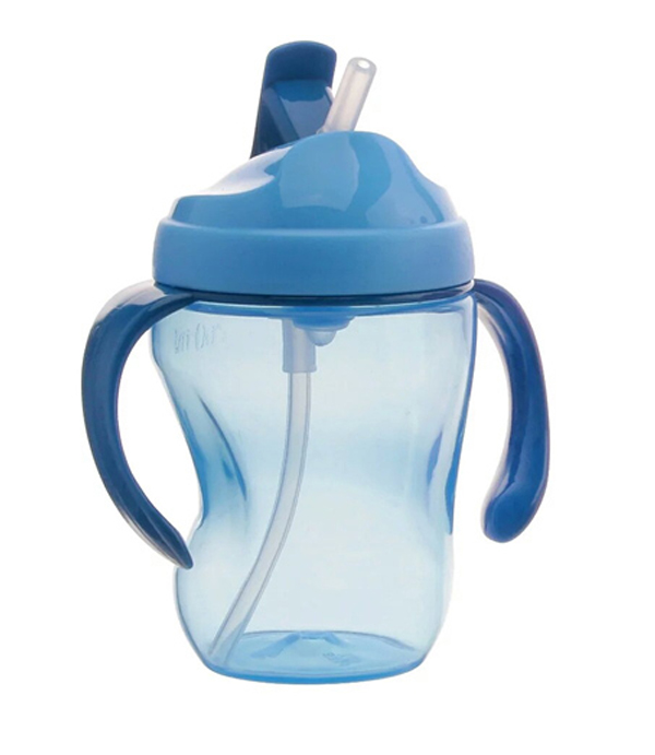 盟寶無(wú)刻度水壺藍(lán)色