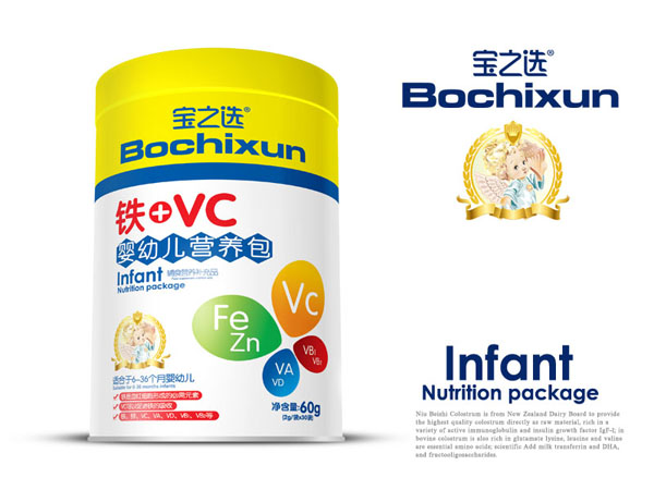 寶之選嬰幼兒營養(yǎng)包鐵聽-鈣+VD