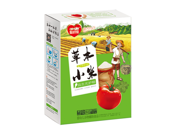 聰幼佳草本小米配方營(yíng)養(yǎng)米粉-益生元護(hù)暢 盒裝