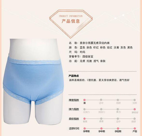 哇愛(ài) 孕婦可調(diào)節(jié)純棉托腹大碼內(nèi)褲產(chǎn)品信息.jpg